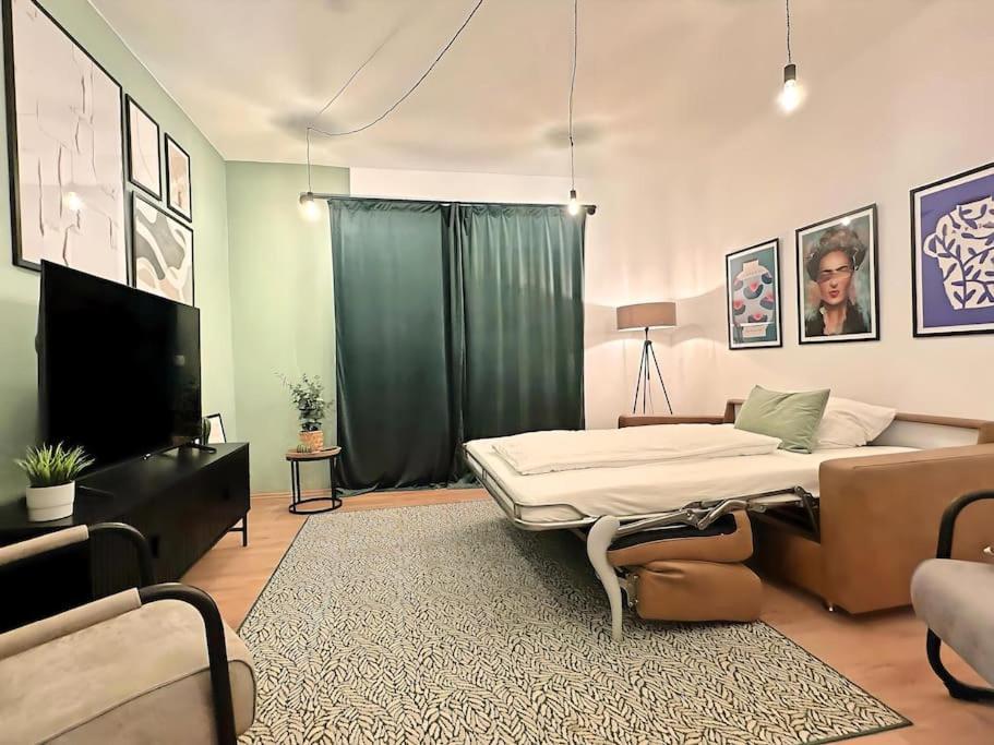 Urban & Chic: 2Bdr, Parkplatz Apartment Witten Bagian luar foto