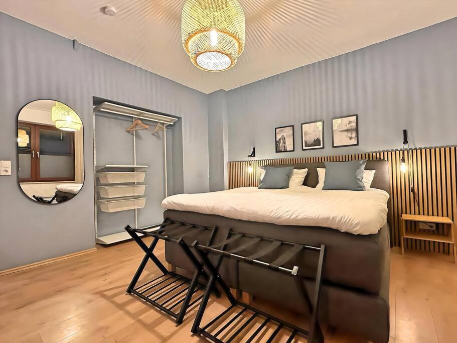 Urban & Chic: 2Bdr, Parkplatz Apartment Witten Bagian luar foto
